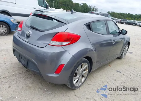 2017 Hyundai Veloster из США, поврежденный, VIN KMHTC6AD7HU308551